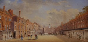 Alte Clarence-Kaserne, Portsmouth, Hampshire, 1847 von A. C. Snape