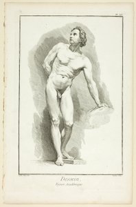 Entwurf: Akademische Figur, aus der Encyclopédie