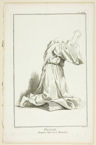 Entwurf: Draperie auf einem Modell arrangiert, aus Encyclopédie