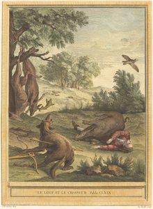 Der Wolf und der Jäger