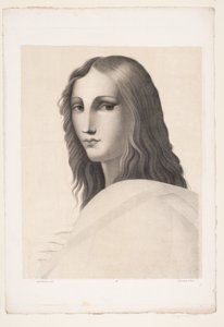 Jünglingsfigur aus Raphaels "Schule von Athen" von A. Lilienberg