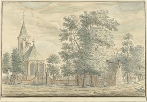 Ansicht von Hilversum von A. Masurel