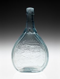 Figurierte Flasche, ca. 1866-1874