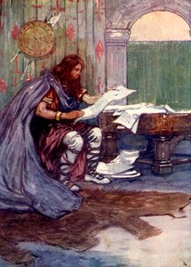 Alfred fand viel Freude am Lesen, 9. Jahrhundert, 1905