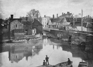 Tewkesbury, ca. 1896 von A. W. Allard