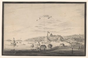 Ansicht von Jepara von A. de Nelly (possibly)