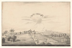 Ansicht der Festung von Salatiga von A. de Nelly (possibly)