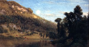 Berkshire Vorgebirge, Vollmond über Meadowbrook