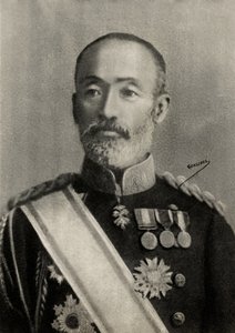 Porträt des Generals Maresuke Noghi