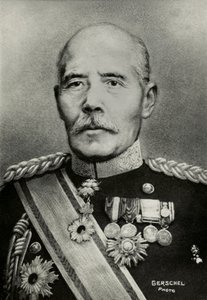 Porträt des Generals Tamemoto Kuroki von Aaron Gerschel