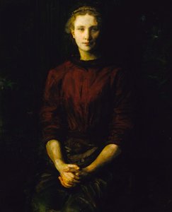 Porträt einer Dame (Mrs. William B. Cabot) von Abbott Handerson Thayer