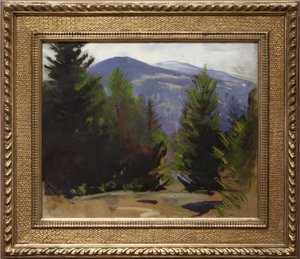 Skizze des Monadnock-Berges