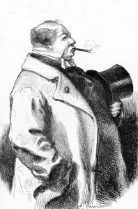 Porträt eines Rauchers