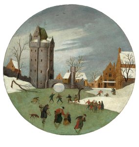Der Monat Januar, 1606 von Abel Grimmer or Grimer