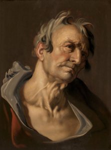 Kopf eines alten Mannes, spätes 16. - frühes 17. Jahrhundert von Abraham Bloemaert