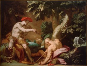 Merkur, Argus und Io von Abraham Bloemaert