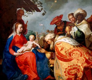 Die Anbetung der Könige, 1624