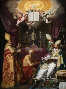 Die vier Väter der lateinischen Kirche