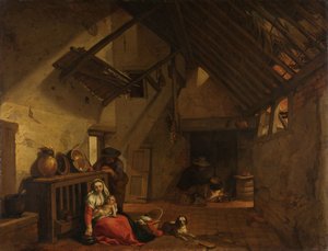 Die Rast auf der Flucht nach Ägypten
