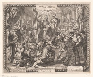 Rückzug der Jansenisten von Abraham Bosse