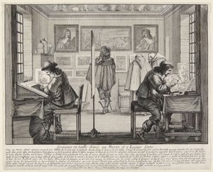 Kupferstecher und Radierer von Abraham Bosse