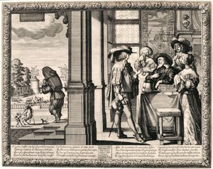 Abreise des verlorenen Sohnes von Abraham Bosse