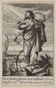 Hoffnung, 1636 von Abraham Bosse