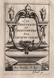Les Pénitents: Frontispiz
