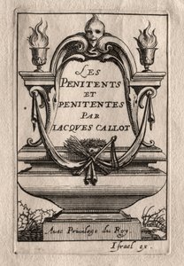 Les Penitents: Frontispiz