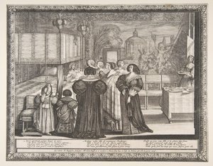 Rückkehr von der Taufe, 1633