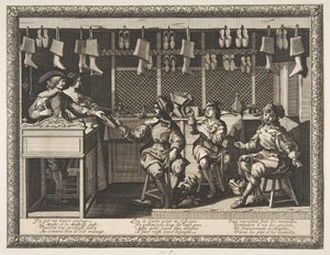 Der Schuster (Le Savetier) von Abraham Bosse