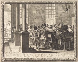 Das Fest zur Feier der Rückkehr des verlorenen Sohnes von Abraham Bosse