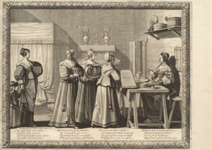 Die Hochzeit auf dem Lande: Die Hochzeitsgeschenke von Abraham Bosse