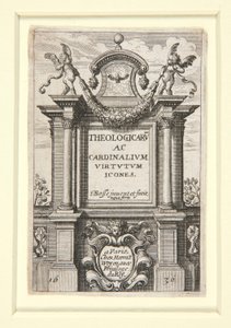 Titelseite von Theologicarum ac Cardinalium Virtutum Icones