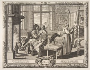 Berührung Le Toucher, ca. 1638 von Abraham Bosse