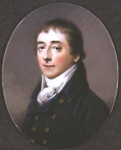 Miniatur eines unbekannten Mannes von Abraham Daniel