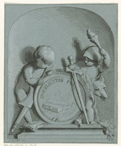 Allegorie mit zwei Putti