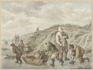 Eisvergnügen von Abraham Delfos
