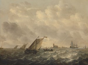 Flussansicht, um 1643-1650