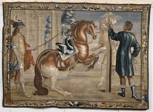 William Cavendish mit einem Pferd, ca. 1660