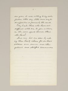 Autographisches Manuskript von Lincolns Wahlsieg-Rede als Präsident, gehalten in Washington D.C., aus dem Fenster des Weißen Hauses am Abend des 10. November