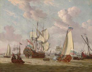 Der Besuch von Peter dem Großen in Amsterdam, August-September, 1697