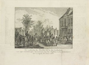 Übergabe der Stadtschlüssel an Louis Napoleon, 1808