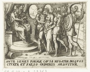 Susanna vor den Richtern von Abraham de Bruyn