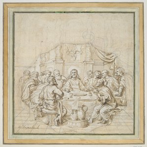Das letzte Abendmahl von Abraham van Diepenbeeck