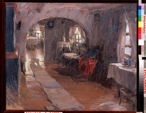 In einem Landhaus von Abram Efimovich Arkhipov