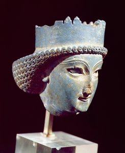 Kopf eines Prinzen, aus Persepolis, 5.-4. Jahrhundert v. Chr. (Lapis Lazuli)
