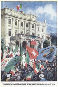 Fiume proklamiert erneut feierlich seine unbezwingbare Italienität