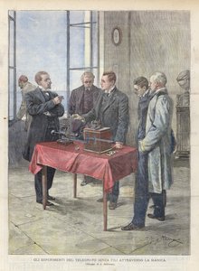 Die Experimente Des Drahtlosen Telegraphen Über Den Ärmelkanal