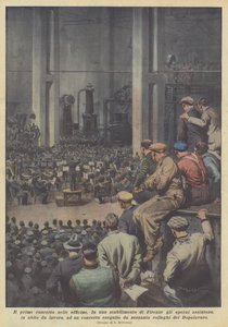 Das erste Konzert in den Werkstätten